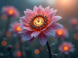 Time Blossoms in Stillness”