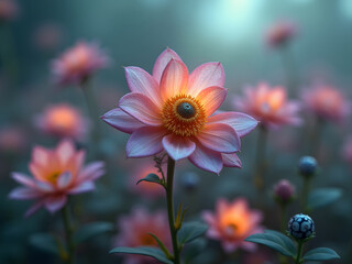 Time Blossoms in Stillness”