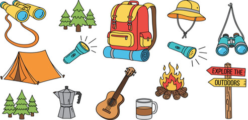 Camping and Outdoor Adventure Explore Nature's Beauty with Essential Equipment and Activities
