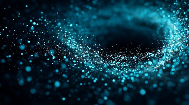 Professional vertical blue-teal gradient with subtle scattered particles forming a clean layout for business presentations, corporate marketing, analytics dashboards and flexible template concepts