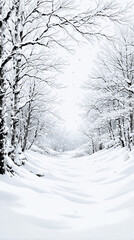 Obraz premium Snowy Forest