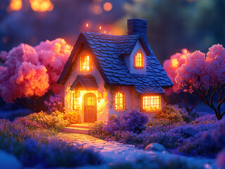 Comfortable Home Interior Portraying Parental Care