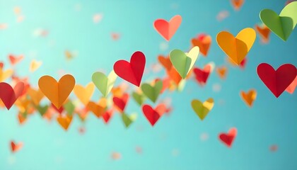 Multi-colored hearts fly in the air, embodying themes of freedom, equality, and the rich heritage of African American history