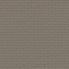 Neutral Seamless Detailed Brick Wall Texture Background for Architectural Visualization
