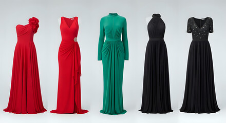 Elegant formal dresses collection showcase fashion forward designs for special occasions gowns and parties, timeless sophistication and glamorous style statements