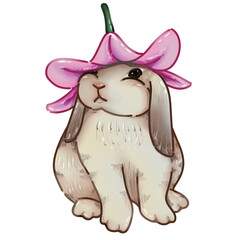 flower rabbit