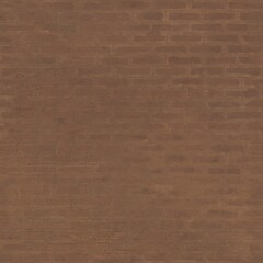 Rustic and Distressed Brown Brick Wall Detailed Texture Background
