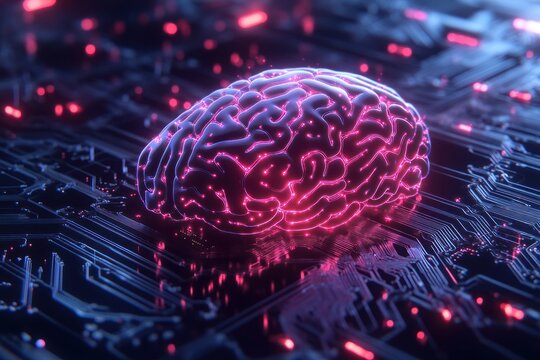 Abstract digital sphere and network