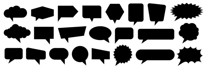 Quote box frame, big set. Quote text in speech bubble. Quote box icon. Blank template quote text info design boxes quotation bubble blog quotes symbols.