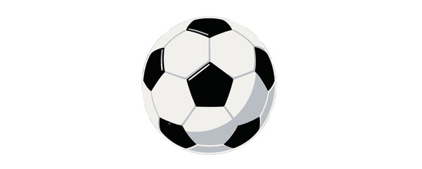 Obraz premium Classic Black and White Soccer Ball