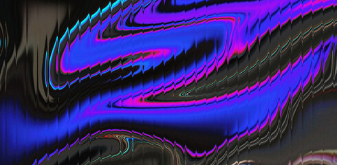 Stunning abstract of swirling neon blues and pinks on dark backdrop, perfect for modern designs and vibrant presentations, a dynamic and eye-catching effect