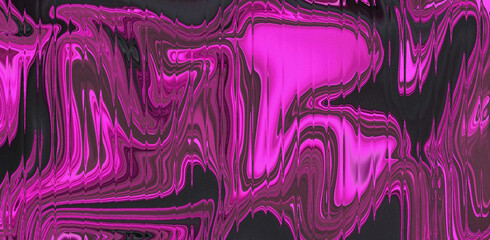 Dynamic fluid waves with vibrant magenta hues create a mesmerizing abstract design, perfect for modern backgrounds and artistic projects
