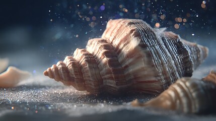 seashell on the beach