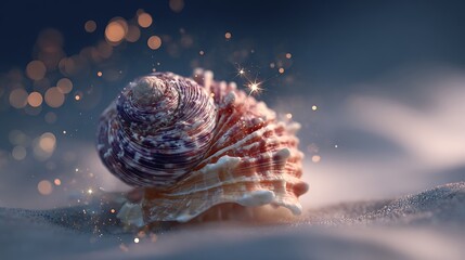 seashell on the beach