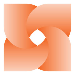 vector illustration of a roll of paper . abstract background . abstract flower 