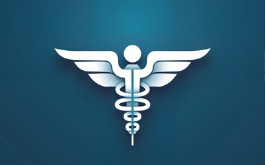 healthcare logo design vector. High quality