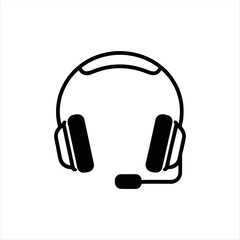 Headphone Icon – Flat Minimal Audio Symbol