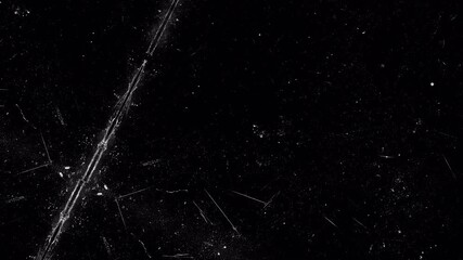 Abstract dark background with light streaks and scratches. - Powered by Adobe