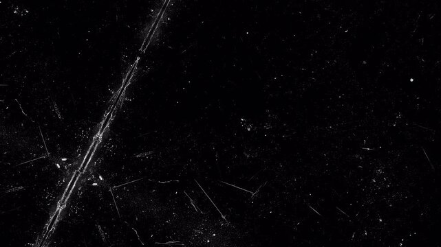 Abstract dark background with light streaks and scratches. - Powered by Adobe