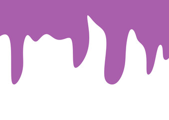 pink paint splashes collide purple element