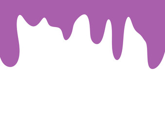 Fototapeta premium pink paint splashes collide purple