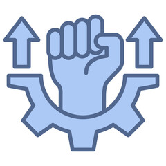 Revolution Blue Icon