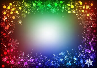 Bright festive background blending Christmas sparkle and New Year celebration elements ready for winter holiday greetings, sparkle, december, happy