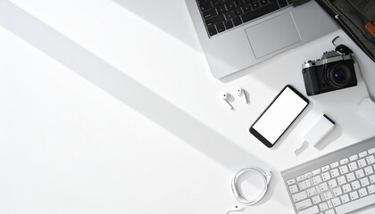 photo camera on the table