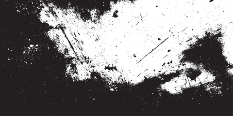 Distressed overlay texture background. grunge background. abstract halftone vector illustration dust Vector black square grunge frame on a transparent background