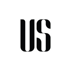 VS monogram logo design letter text name symbol monochrome logotype alphabet character simple logo