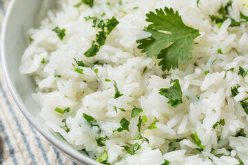 Homemade Mexican Cilantro Lime Rice