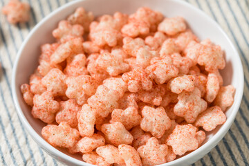 Healthy Organic Baby Teething Cereal Breakfast Crackers