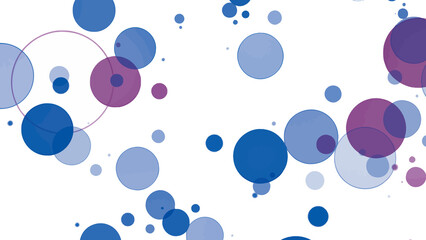 Seamless colorful flower and balloon pattern illustration vector design with blue water drops and light bubbles