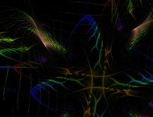 Imaginatory fractal abstract background Image