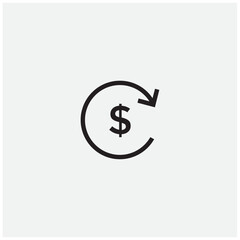 Dollar Rotation Icon