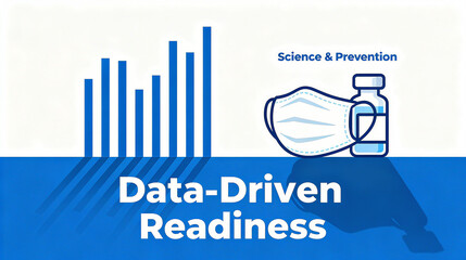 Data charts and epidemic prevention materials, data-driven epidemic prevention, scientific protection and prevention priority, public health science popularization and epidemic prevention propaganda.
