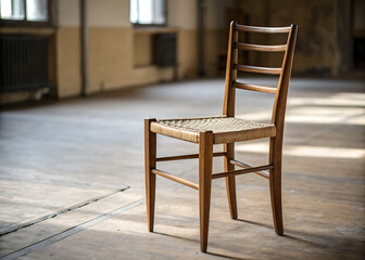 Big Modern Green Armchair in Stylish Grey Room – Premium Furniture for Home & Office Decor