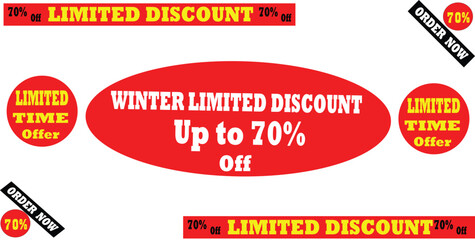 winter limited offer up to 70% off