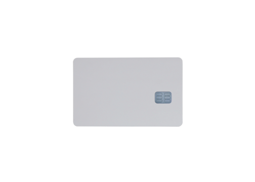 Blank credit card studio shot - Powered by Adobe