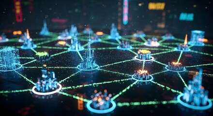 Connected digital cities network technology future landscape