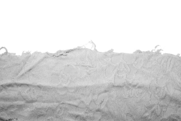 Textured white fabric with frayed edges and torn elements, perfect for showcasing intricate textile art in a visually captivating design On Transparent Background.