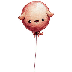 animal-shaped balloon floating 12