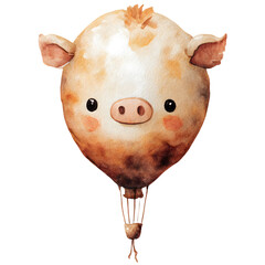 animal-shaped balloon floating 01