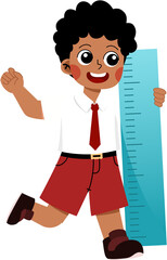 illustration of elementary school children