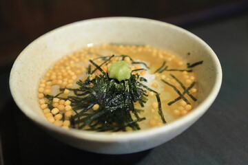 あたたかいお茶漬け