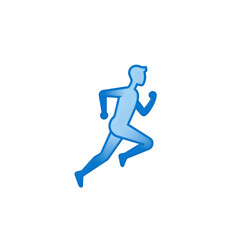 running man silhouette