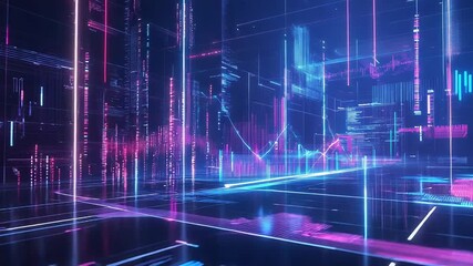 Digital data processing in a futuristic technology environment - Powered by Adobe