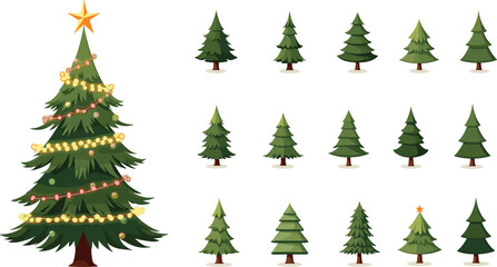 Festive Christmas trees bring holiday cheer easily
