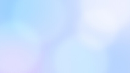 Soft glowing circles on dreamy pastel gradient background in light blue, lavender, pink and white tones