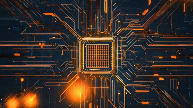 Digital circuit board processing data flow concept